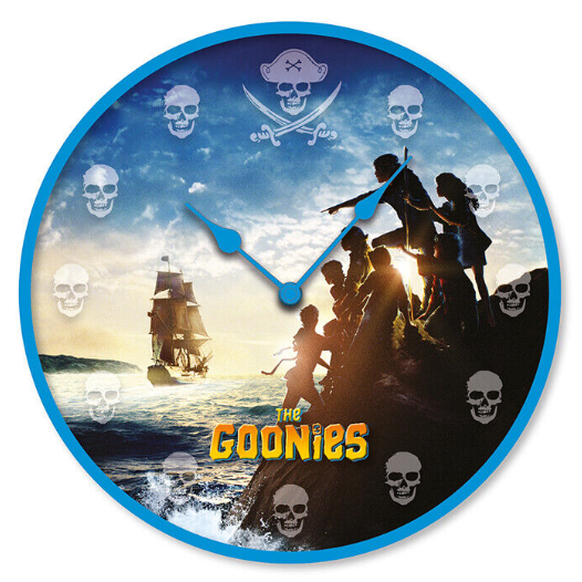 the goonies wall clock