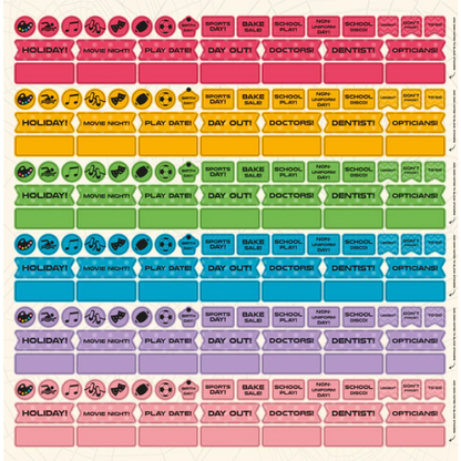 Spiderman Marvel Family Planner Calendar