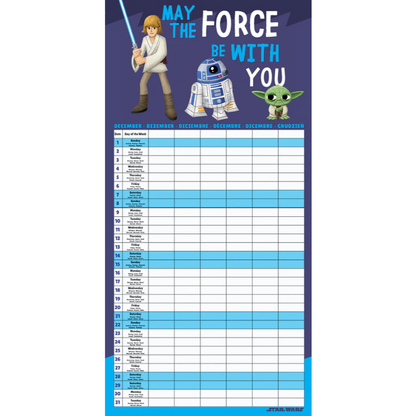 Star Wars Family Planner Calendar