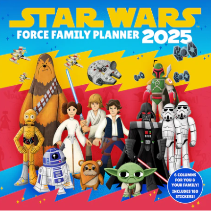 star wars family planner calendar