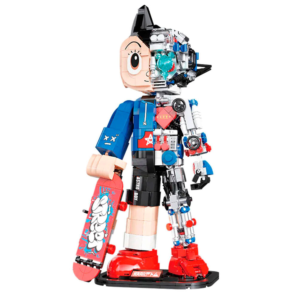 astro boy the skateboard astro boy construction kit 1117pcs