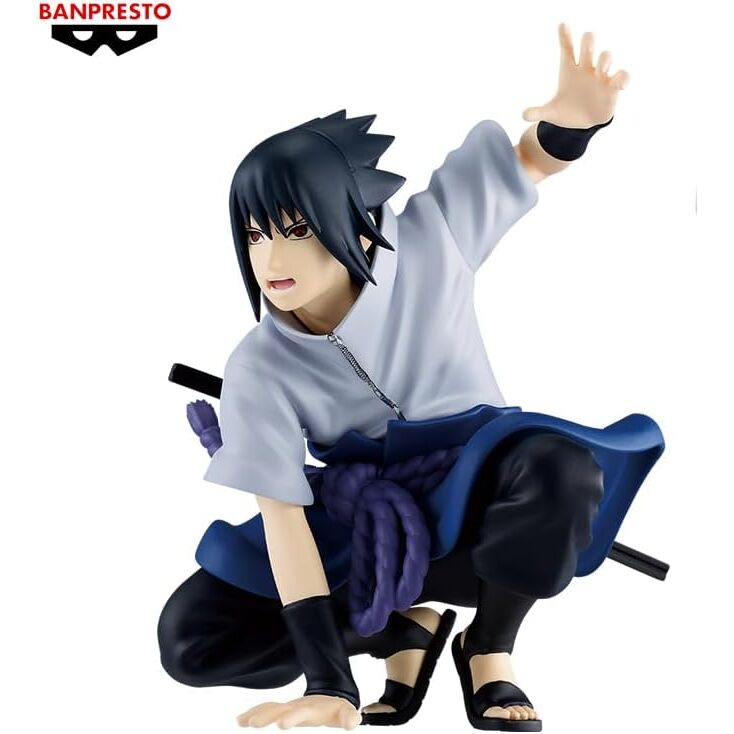 Figurka Sasuke Uchiha Specjalny Panel Spektakl Naruto Shippuden 9cm