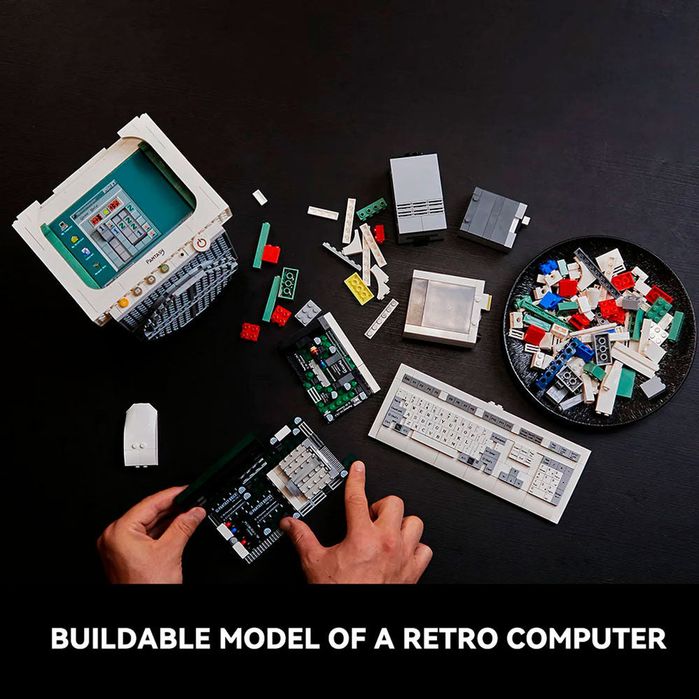 Kit di costruzione per computer retrò 1634 pezzi