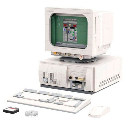 retro computer construction kit 1634pcs