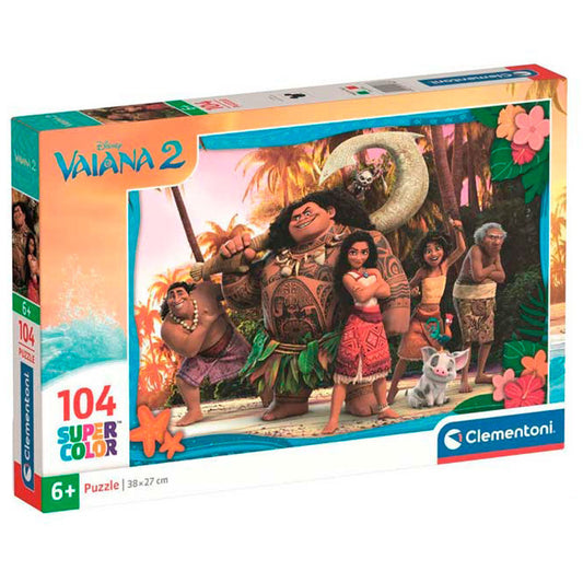 disney moana 2 puzzle  104 pieces