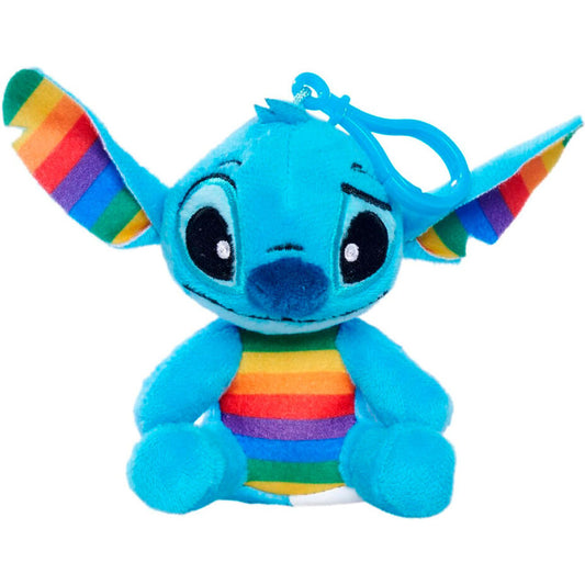 pride stitch disney plush keychain 10cm