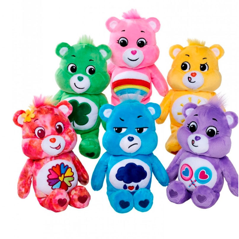 care bears plush 23cm assorted