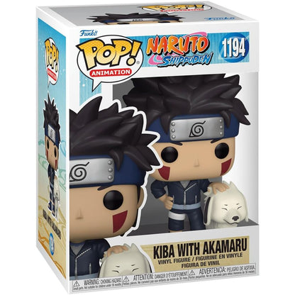 Figura POP Naruto Shippuden Kiba con Akamaru