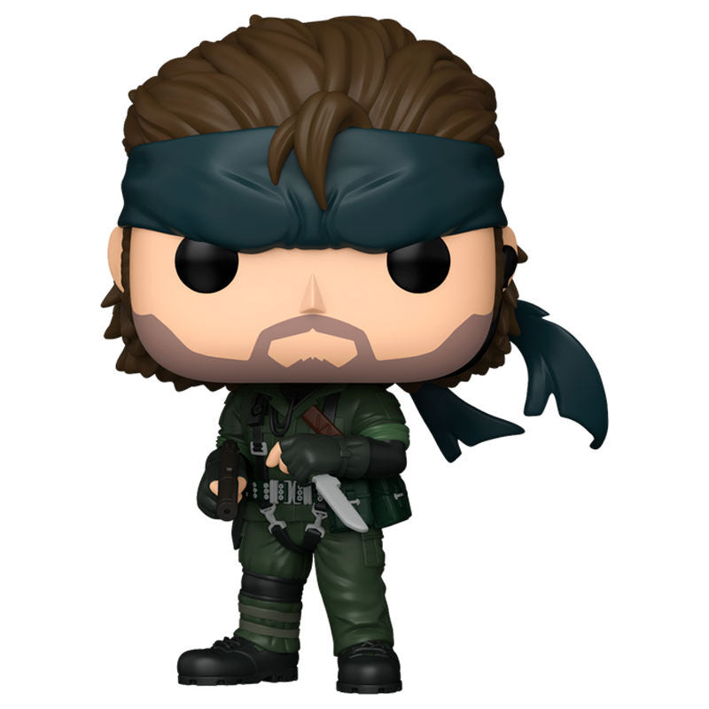 metal gear solid naked snake pop figure