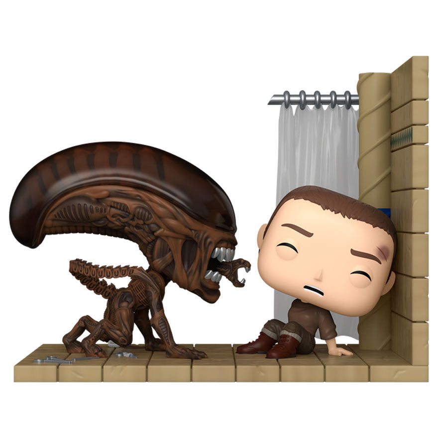 figure pop moment alien 3 ripley & the runner