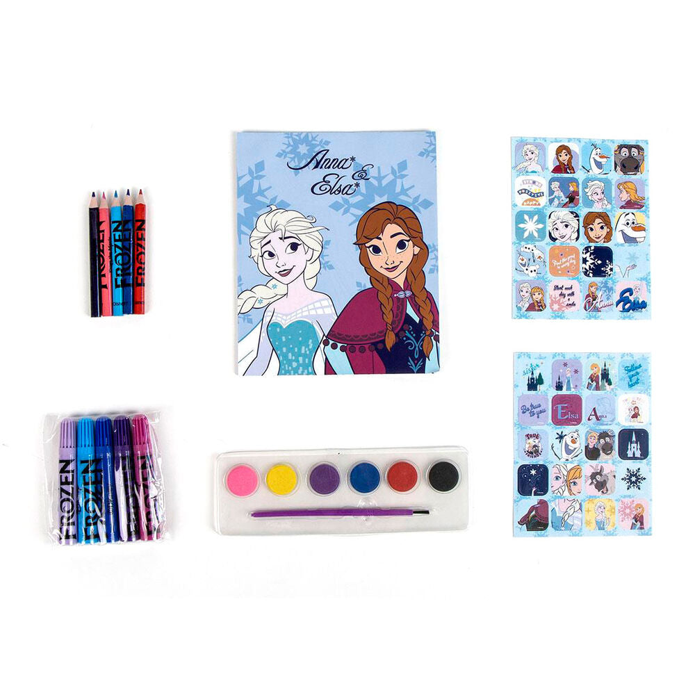 Mochila e conjunto de artigos de papelaria Disney Frozen