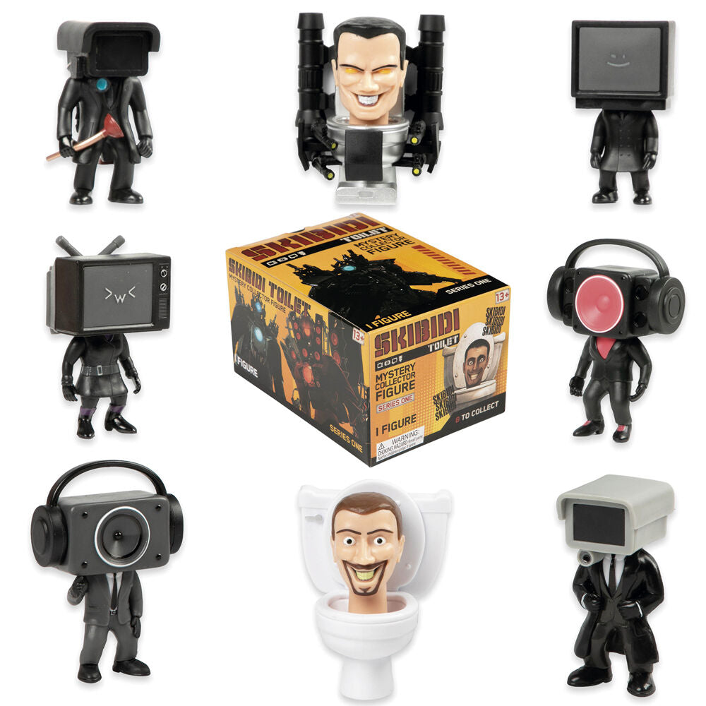skibidi toilet surprise figure 15cm assorted
