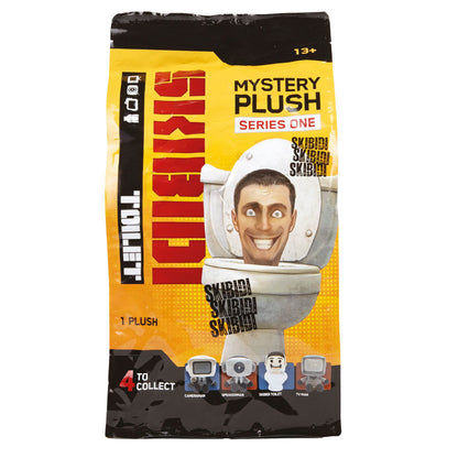 Skibidi Toiletten Überraschungstüte aus Plüsch  30 cm (verschiedene Farben)