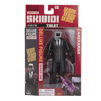 Cameraman Deluxe Skibidi Toilet Figure 16cm Assorted