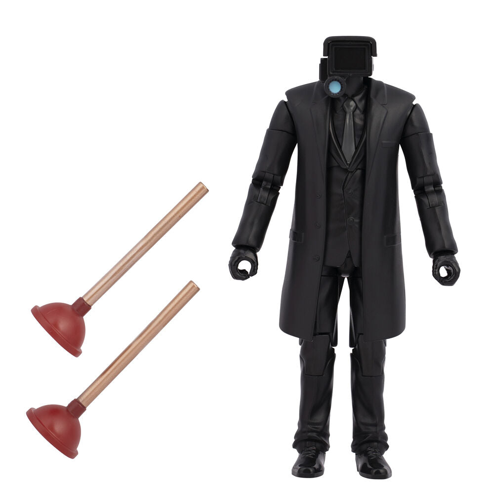Cameraman Deluxe Skibidi Toilet Figure 16cm Assorted