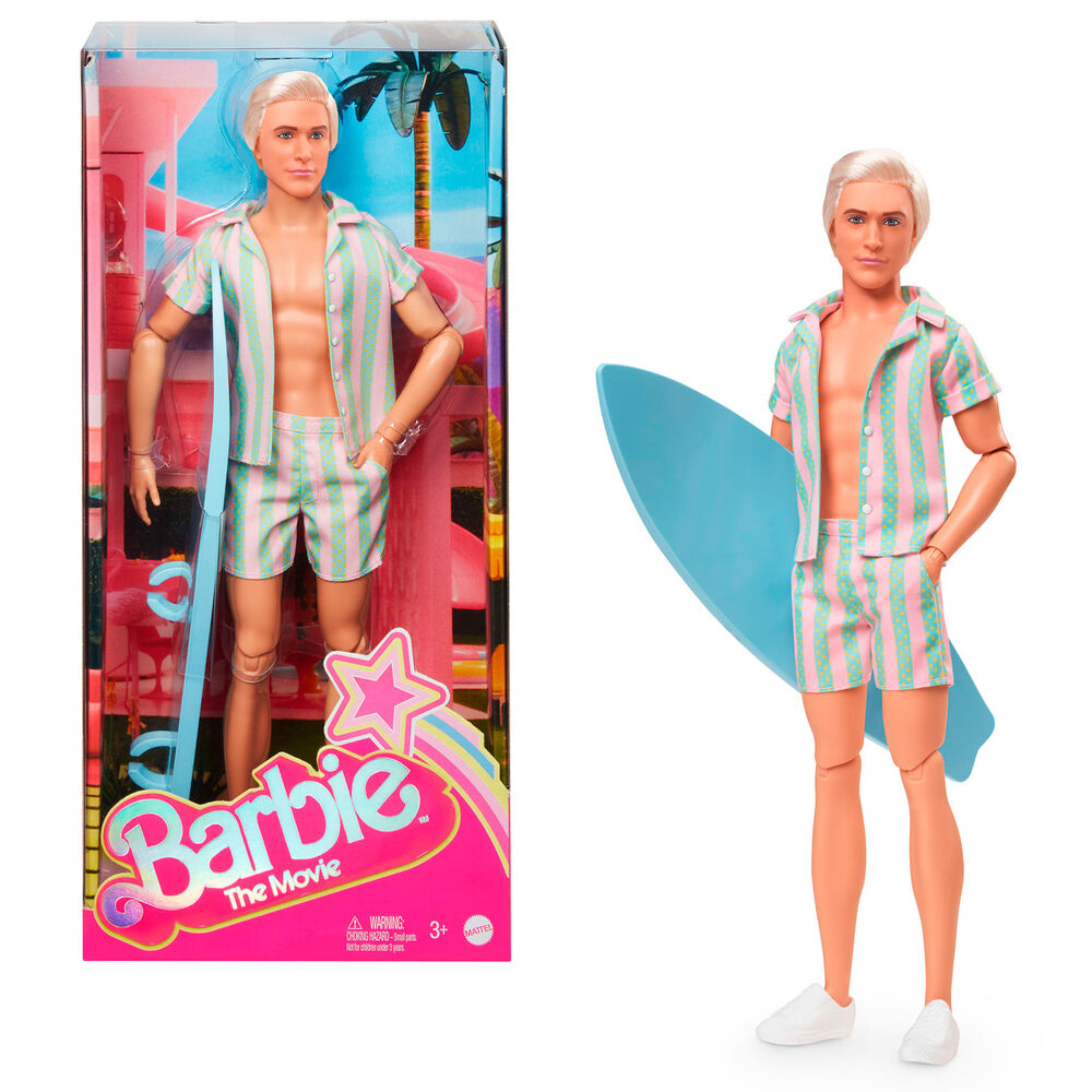ken surfer doll barbie the movie