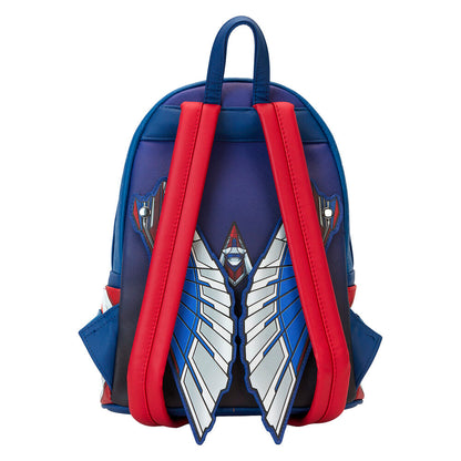 Schöne neue Welt Captain America Marvel Loungefly Rucksack
