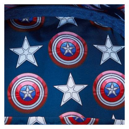 Schöne neue Welt Captain America Marvel Loungefly Rucksack