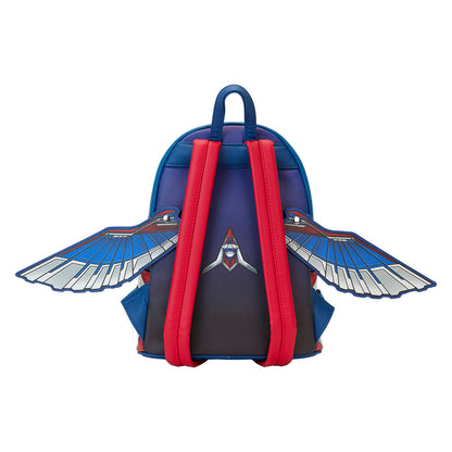 Schöne neue Welt Captain America Marvel Loungefly Rucksack
