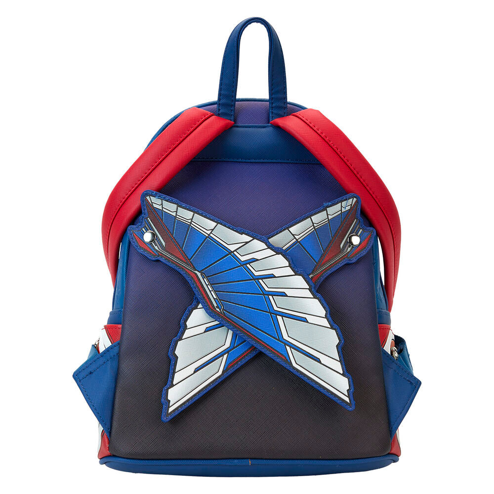Schöne neue Welt Captain America Marvel Loungefly Rucksack