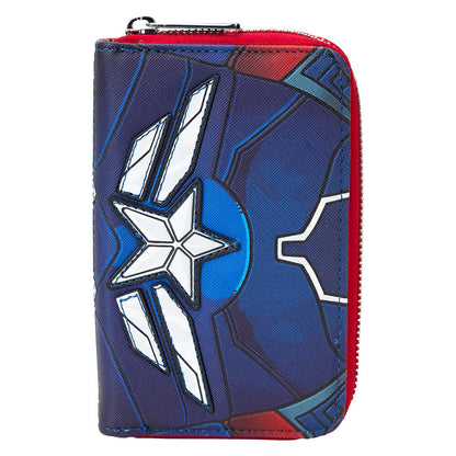 Schöne neue Welt Captain America Marvel Loungefly Geldbörse