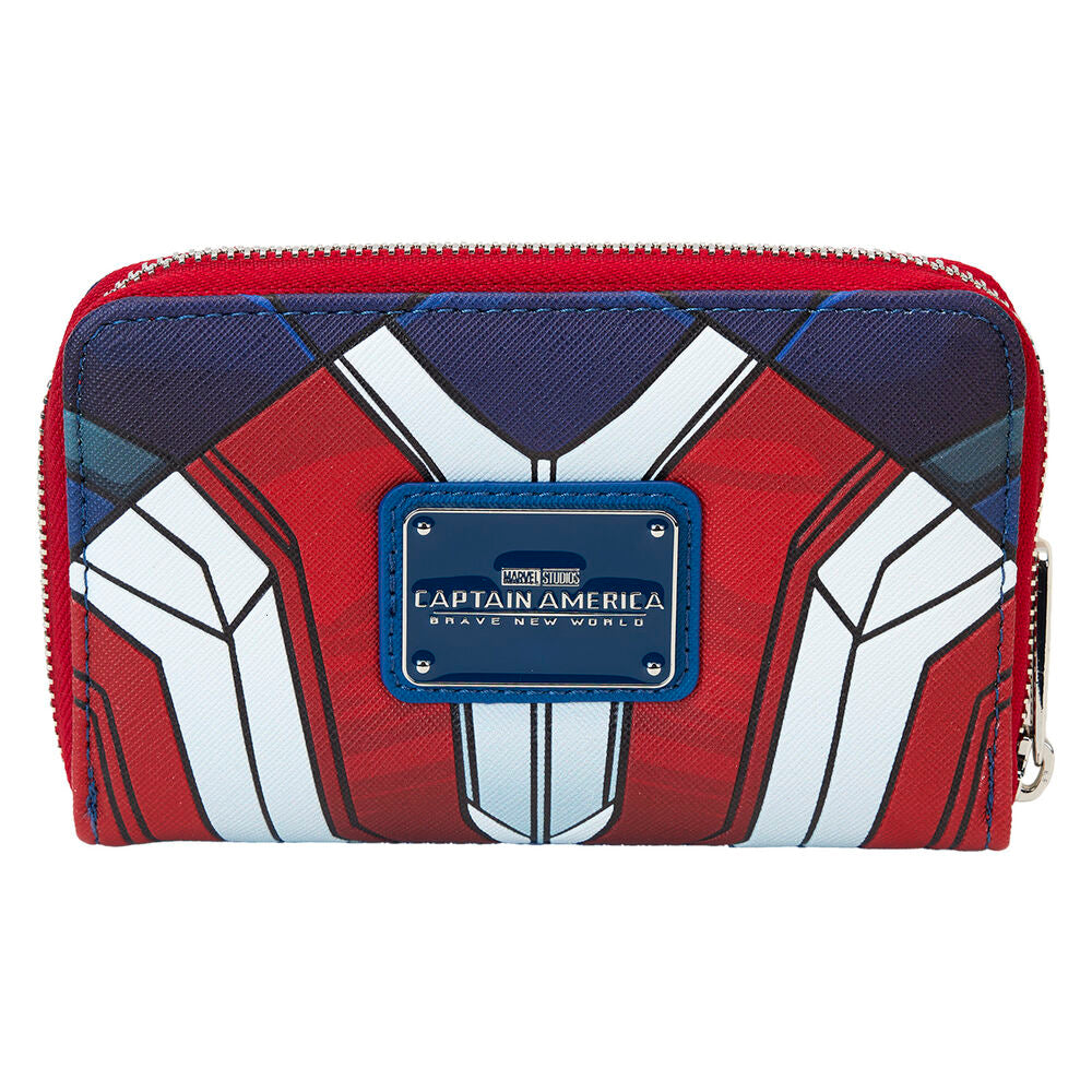 Schöne neue Welt Captain America Marvel Loungefly Geldbörse