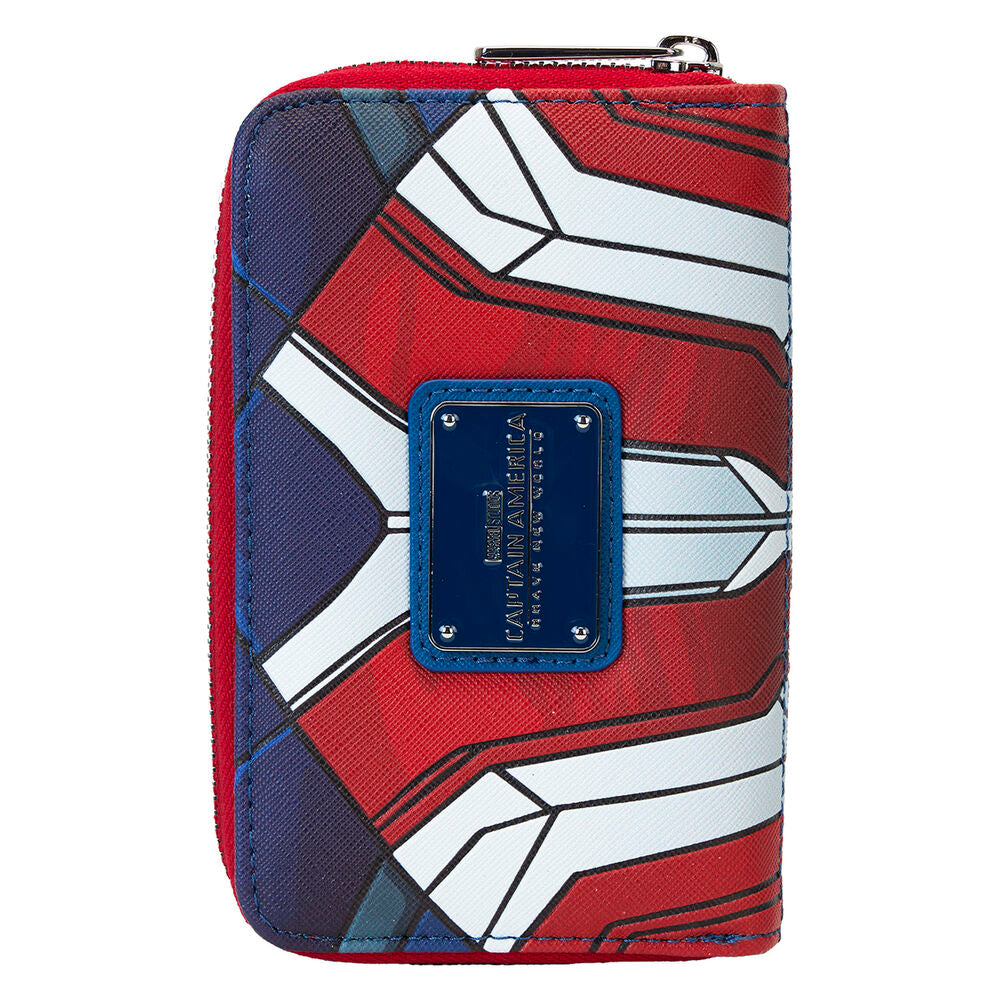 Schöne neue Welt Captain America Marvel Loungefly Geldbörse