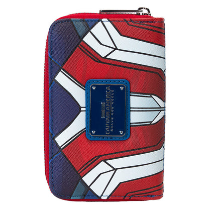 Schöne neue Welt Captain America Marvel Loungefly Geldbörse