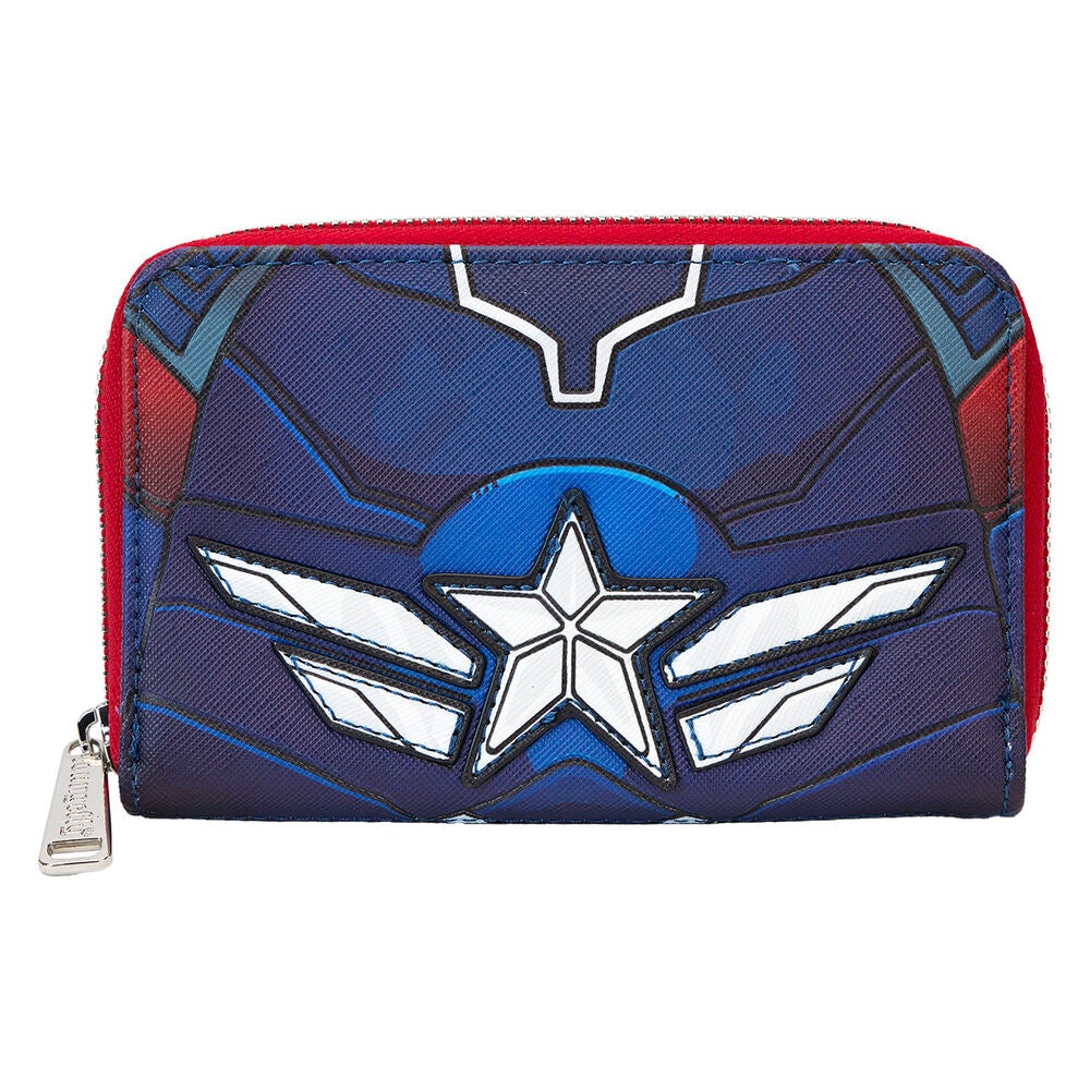 brave new world captain america marvel loungefly wallet