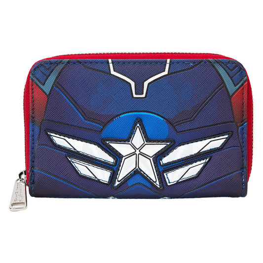 brave new world captain america marvel loungefly wallet