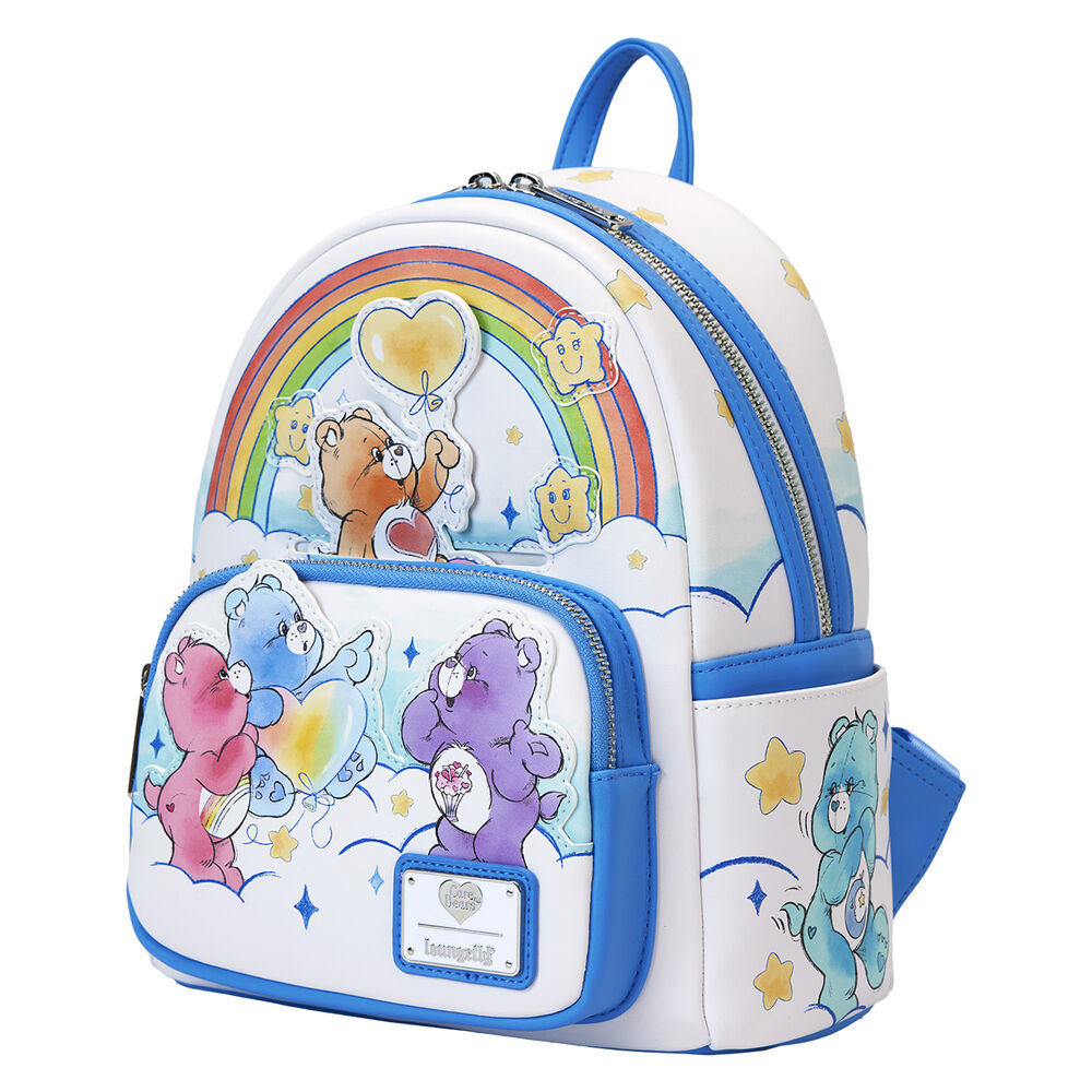 Zaino Loungefly degli Orsetti del Cuore Arcobaleno 26 cm