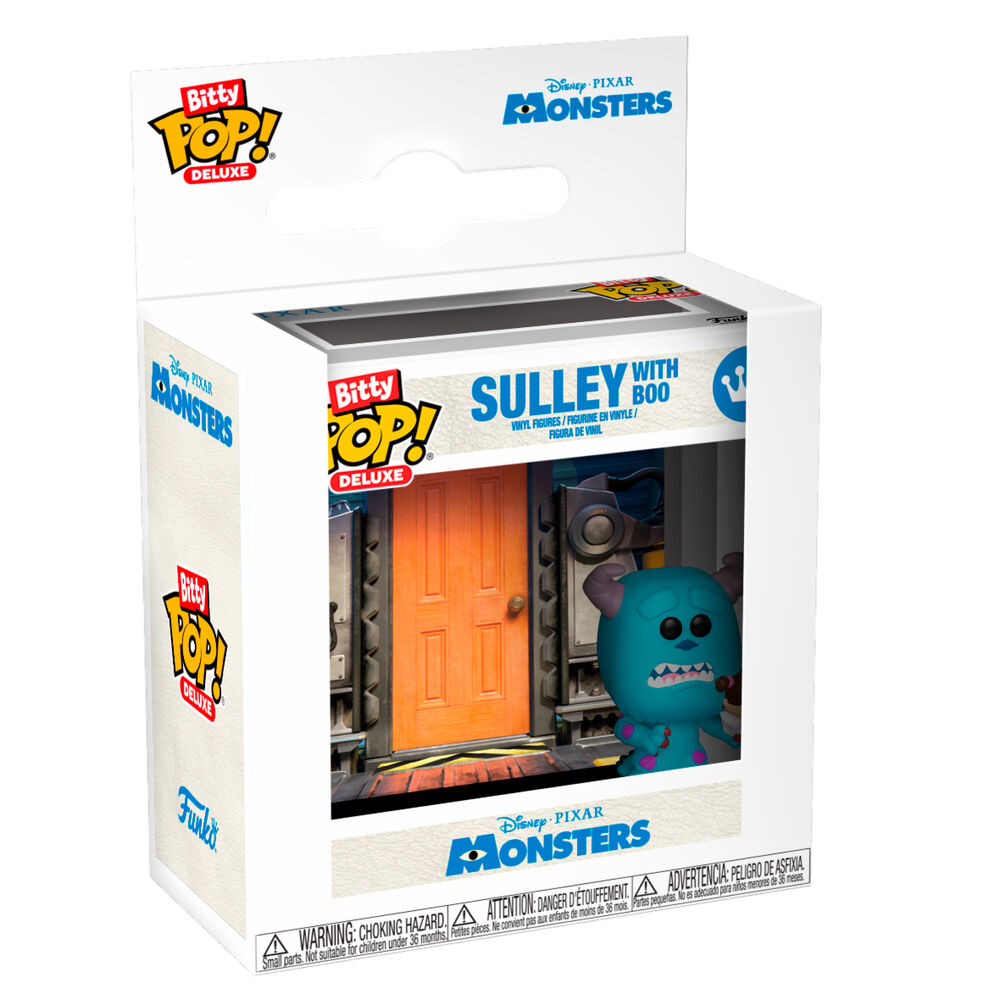 bitty pop deluxe figure disney pixar monsters inc sulley with boo
