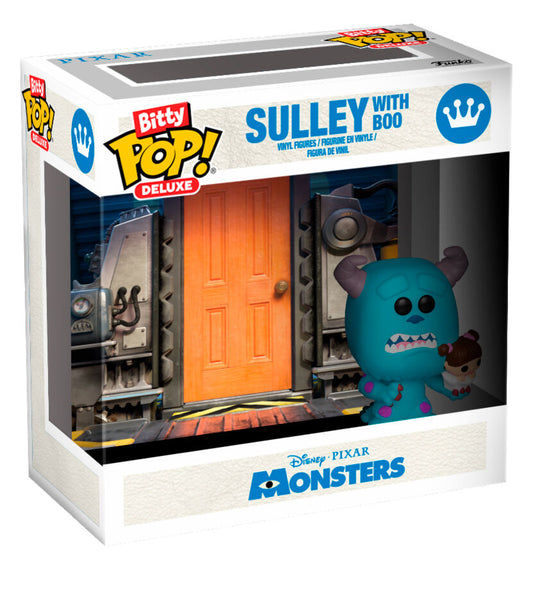 Figurka Bitty POP Deluxe Disney Pixar Potwory i Spółka Sulley z Boo