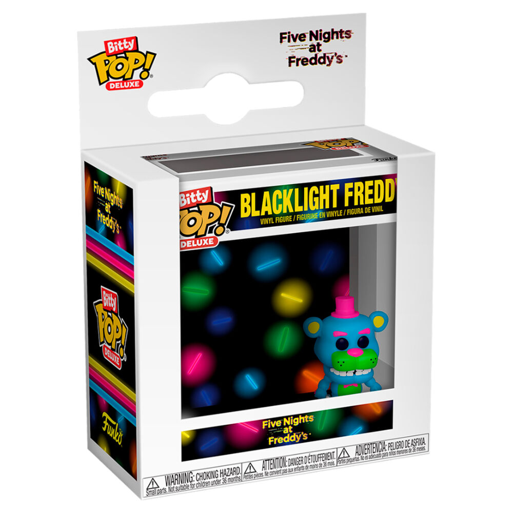 Bitty POP Deluxe Figure Five Night's at Freddy's Blacklight Freddy