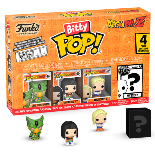 blister 4 bitty pop dragon ball z frieza figures