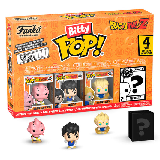 blister 4 bitty pop dragon ball z gohan figures