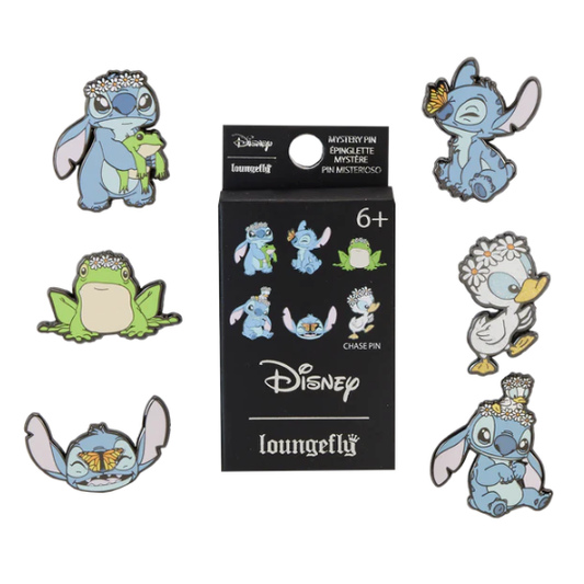 Blind Box Mystery Enamel Pin Stitch Disney Loungefly Assortment