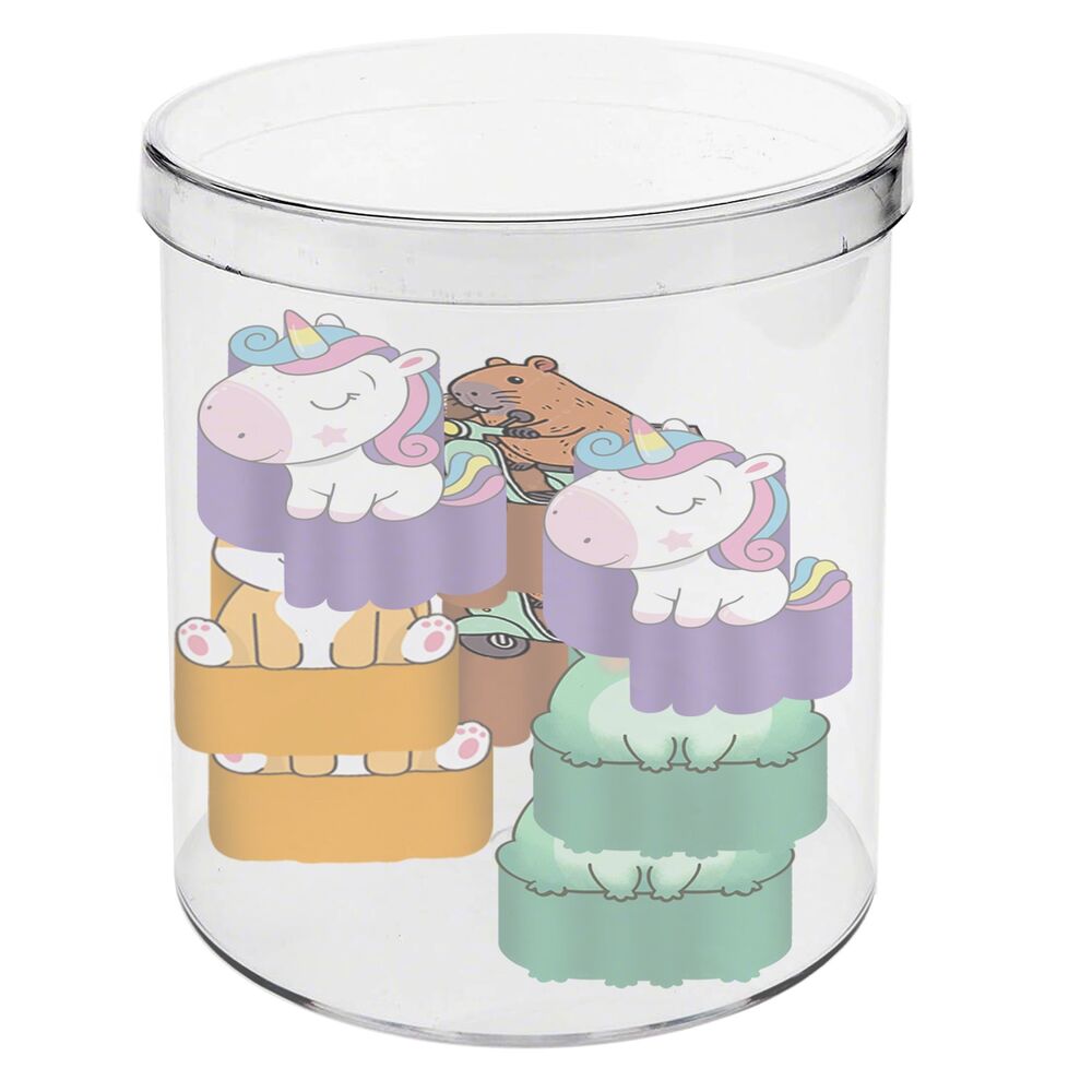cube of 12 oh my pop  erasers