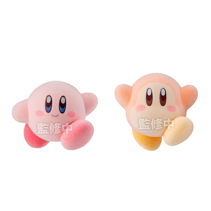 Różne figurki Kirby'ego