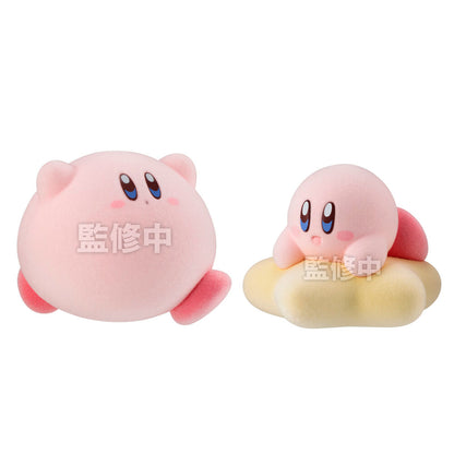 Różne figurki Kirby'ego