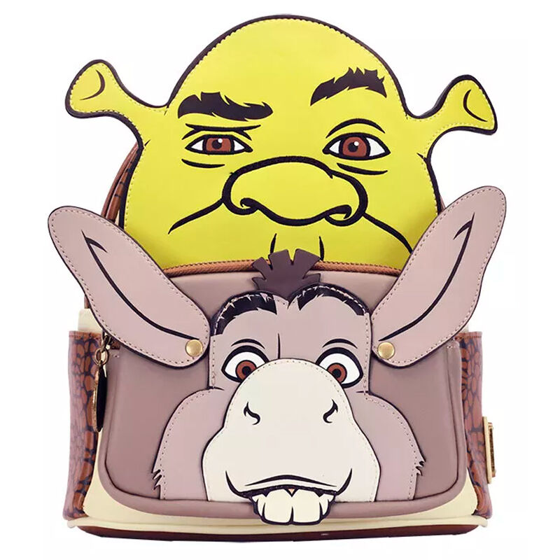 shrek & donkey shrek loungefly backpack 31cm