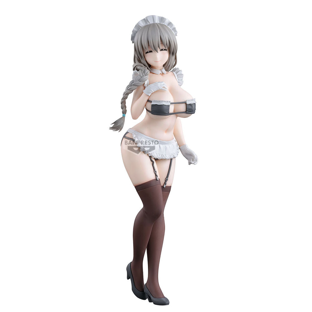 uzaki tsuki figure glitter & glamors uzaki chan qants to hang out  27cm