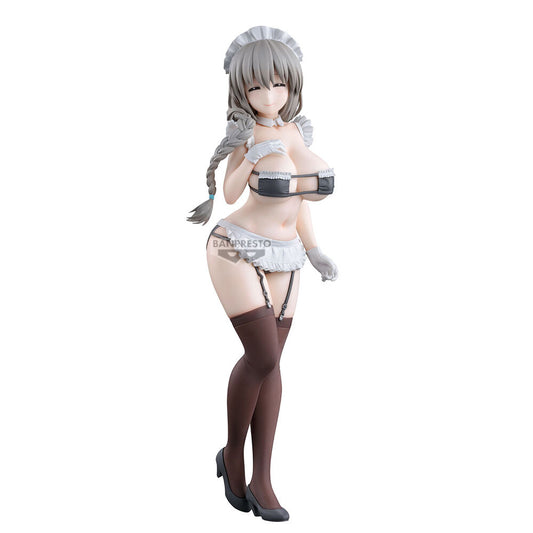 uzaki tsuki figure glitter & glamors uzaki chan qants to hang out  27cm