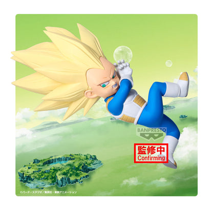 vegeta figure with panel dragon ball daima 13cm