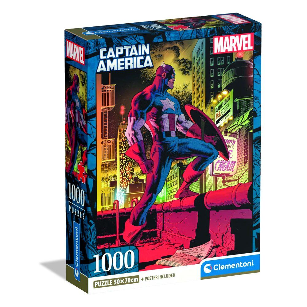 puzzle captain america marvel 1000 pieces