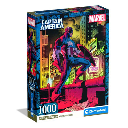 puzzle captain america marvel 1000 pieces