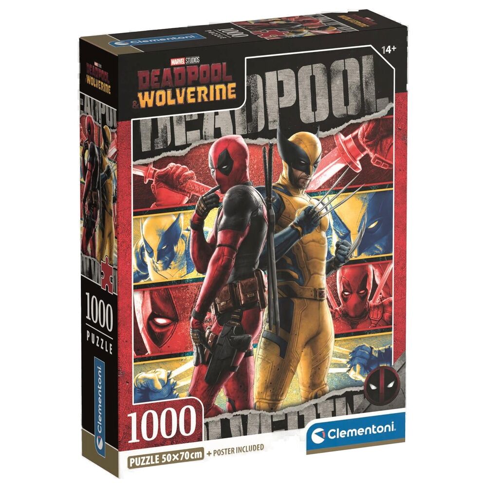 puzzle deadpool marvel 1000 pieces