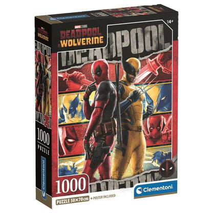puzzle deadpool marvel 1000 pieces