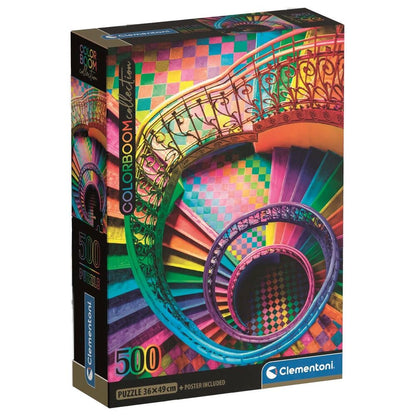 puzzle stairs color boom 500pcs