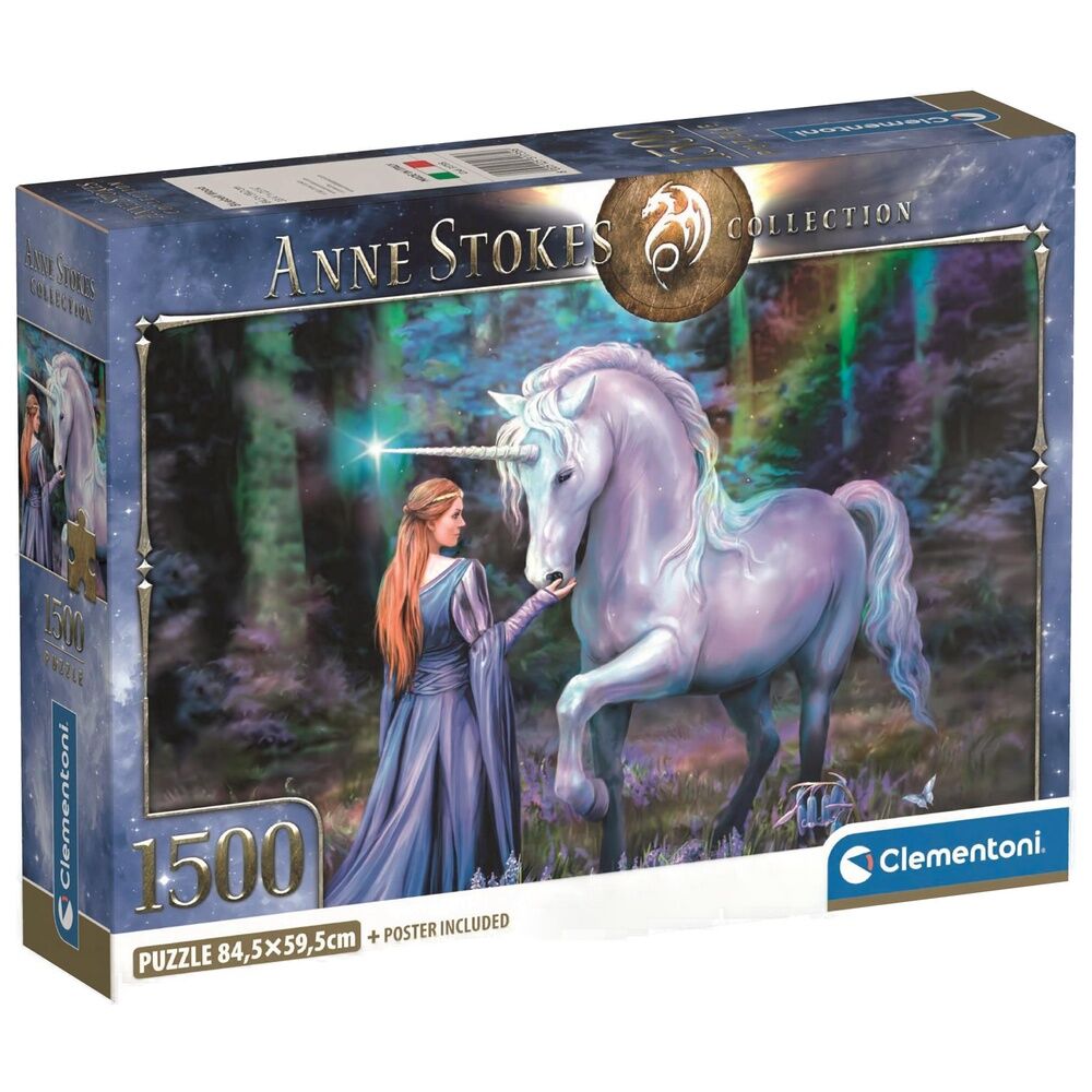 bluebell wood anne stokes puzzle 1500pcs